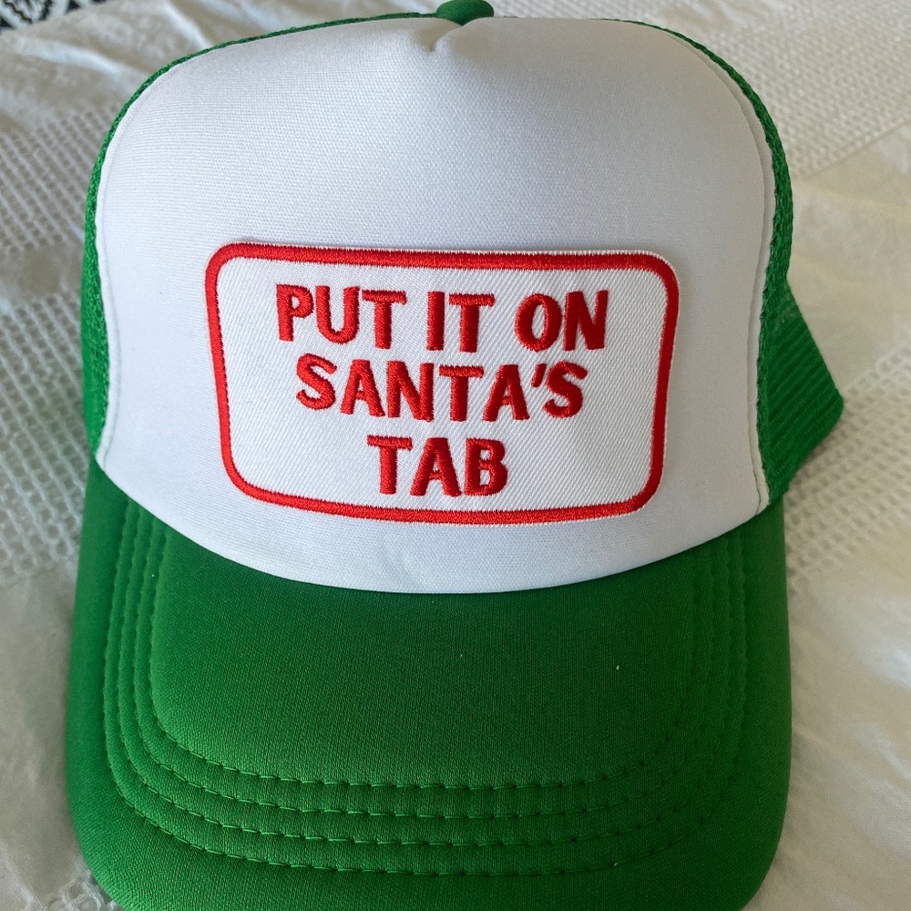 Holiday trucker hat